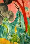 Henri Matisse - Periwinkles Moroccan Garden